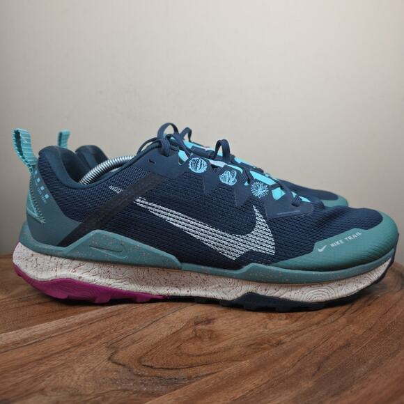 Nike Wildhorse 8 Armory Navy Mens Blue Purple Size 13 Running Shoes DR2686-401 - Picture 1 of 10